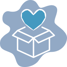 Vector-1 box heart icon